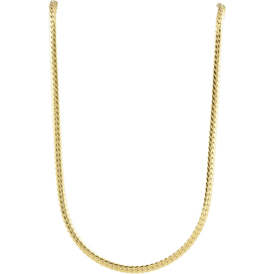 Waterproof Curb Chain Necklace 18k | Gold Plated