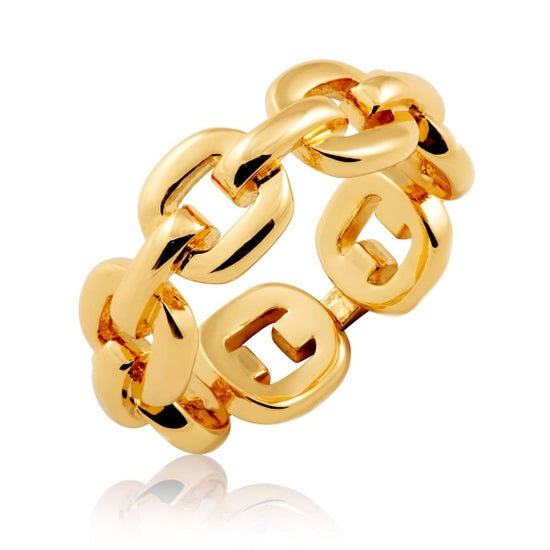 Link Ring 18K Gold Plated