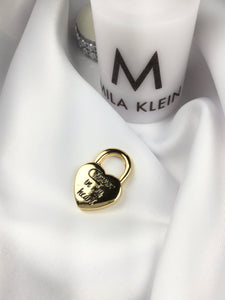 Heart Pendant Forever in My Heart 18k Gold Plated