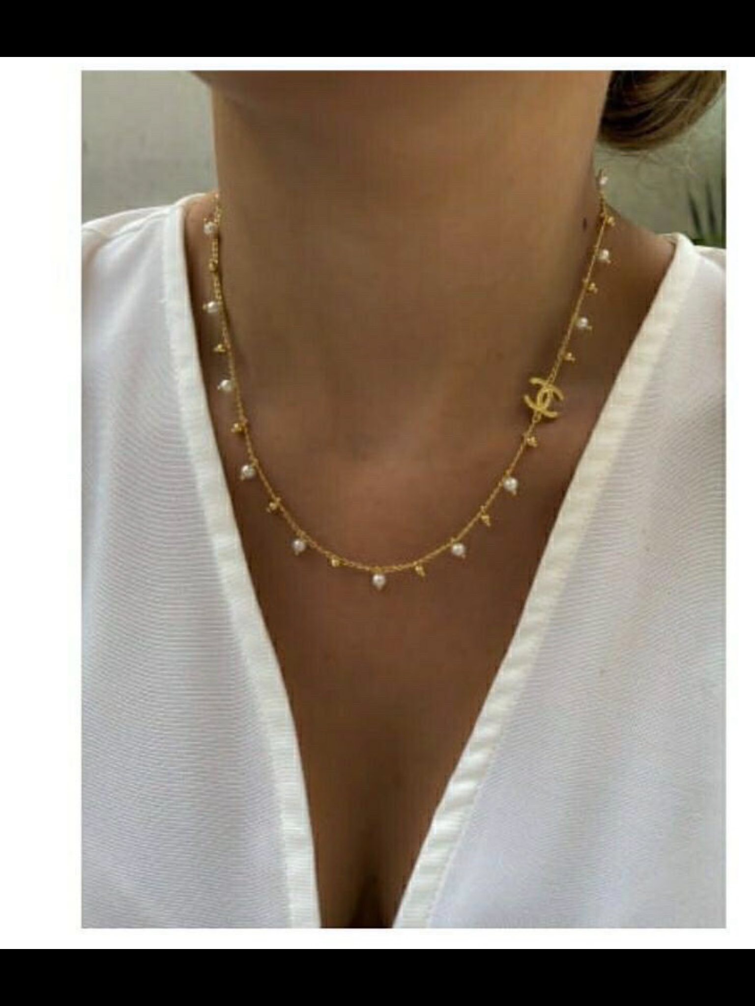 Famous Brand Inspired Necklace 18k Gold Filled