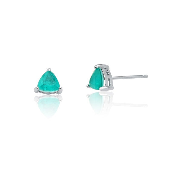 Set necklace choker  & earring light blue and emerald