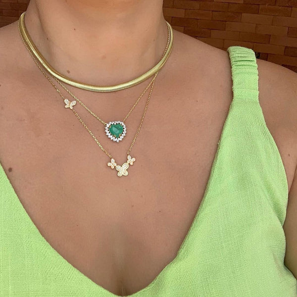 Butterfly Necklace | 18k Gold Filled