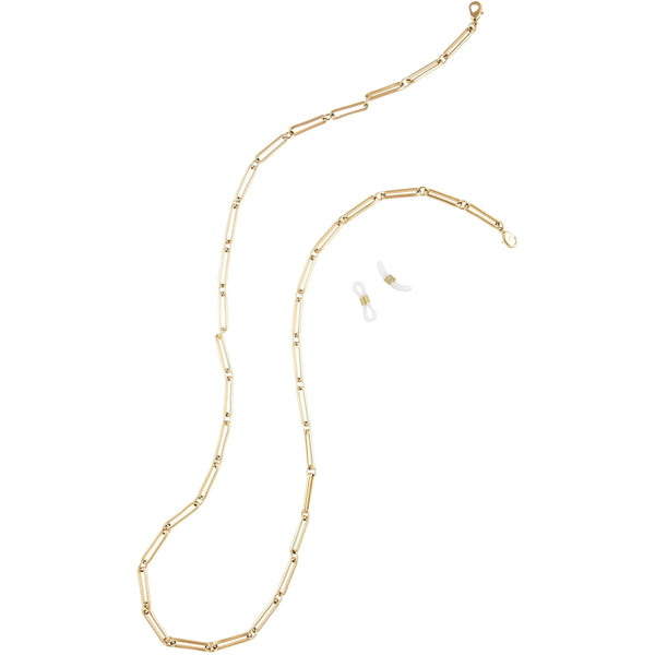 Sunglasses Mask Chain 18K Gold Plated