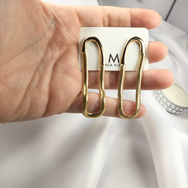 Herringbone Earrings