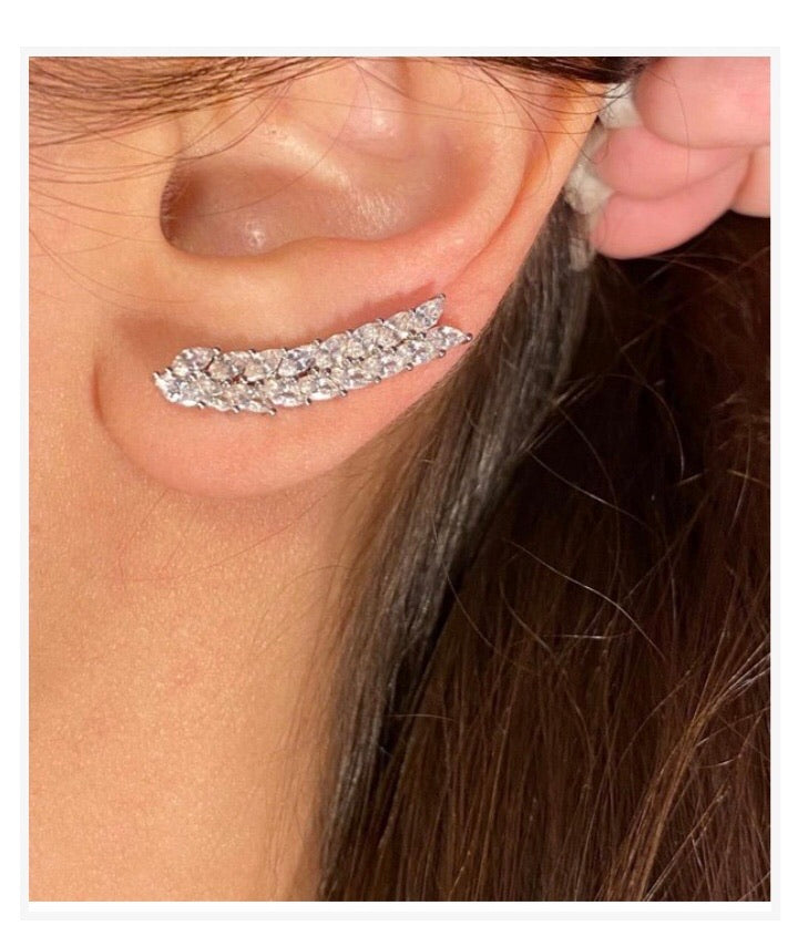 Ear Cuff Earrings Premium CZ
