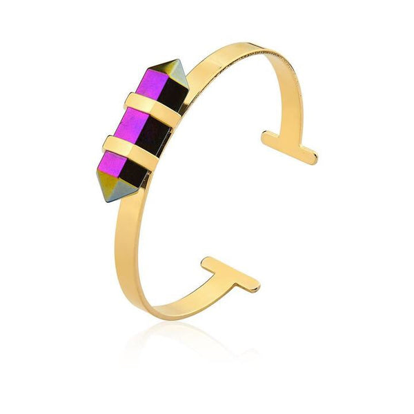 Multicolor Bracelet 18k Gold - Mila Klein