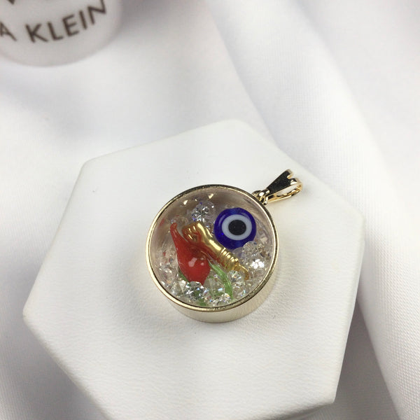 Lucky and Crystals Pendant