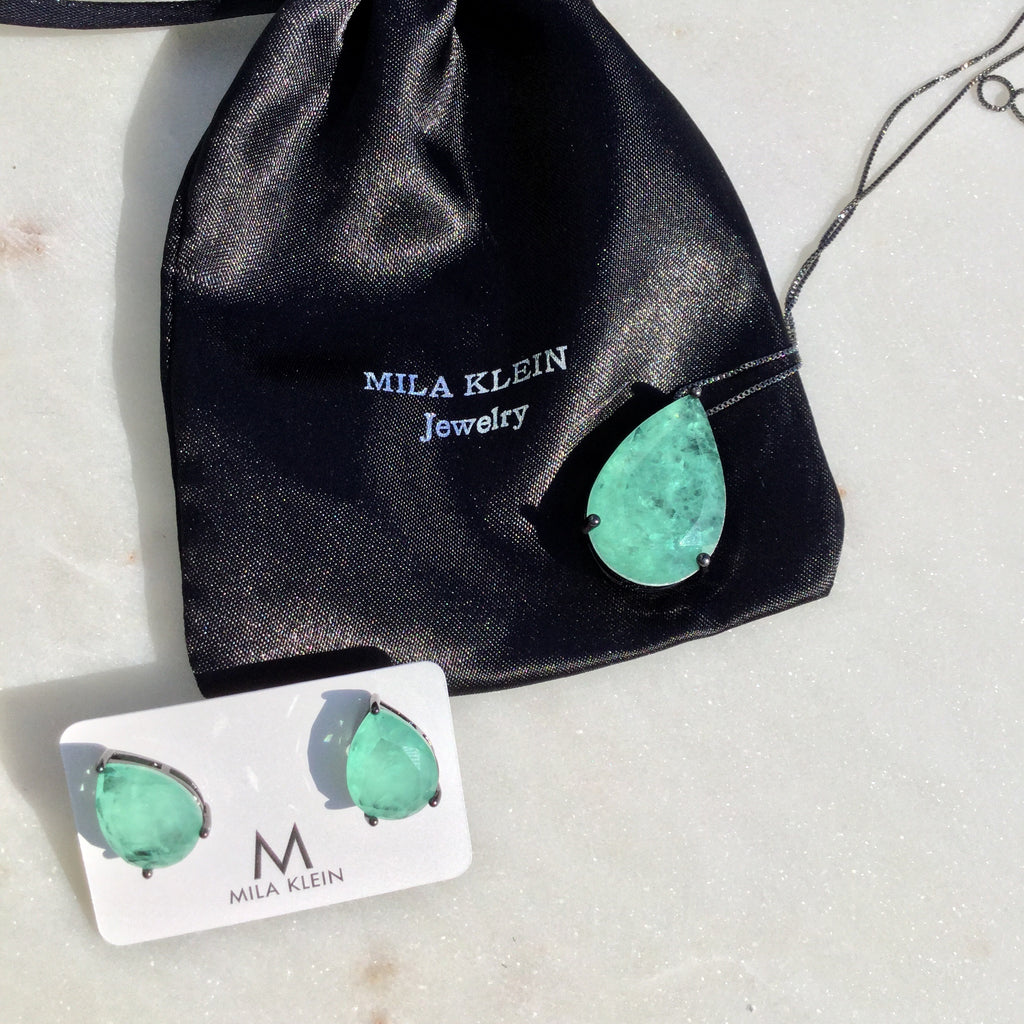 Set Colombian Emerald Fusion - Mila Klein