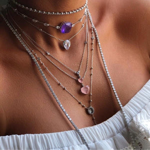 Morganita Fusion necklace - Mila Klein